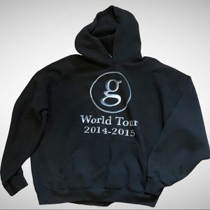 VGUC Garth Brooks World Tour 2014-15 Official Merch Black Hoodie - XL